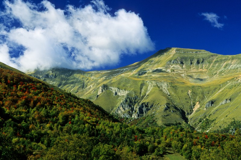Monte Sibilla in autunno