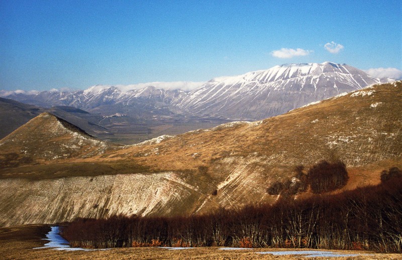  Panorama dei monti Sibillini