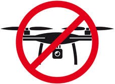 divieto sorvolo con droni