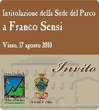 intitolazione Sede del Parco