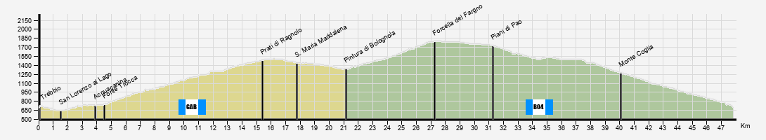 Profilo altimetricoProfilo altimetrico