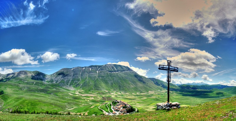 Il cielo sopra Castelluccio