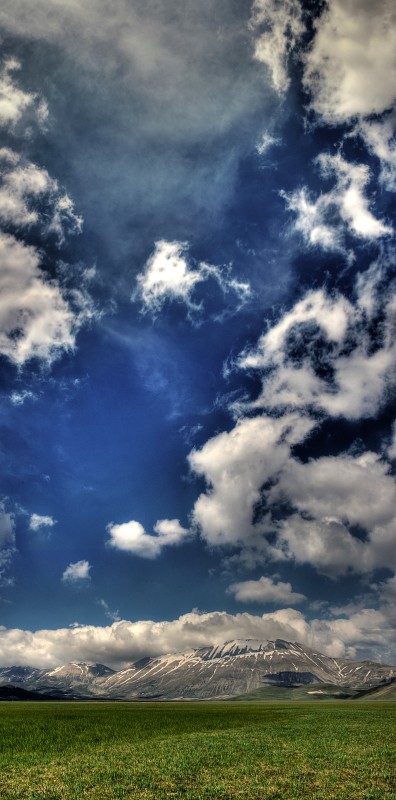 Il cielo sopra i Mergani