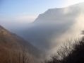 Bruma sulla Valle dell'Ambro