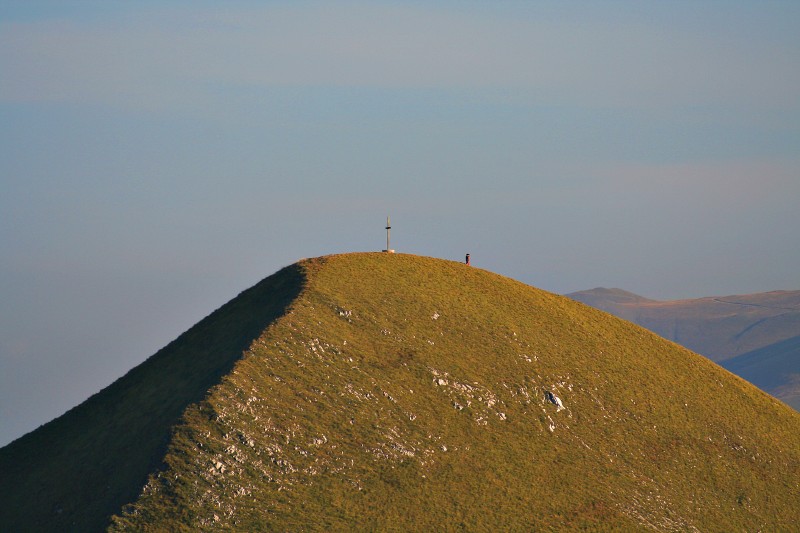 Pizzo di meta con innamorati