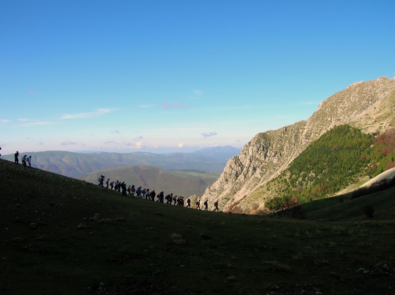 A passeggio in Val di Bove