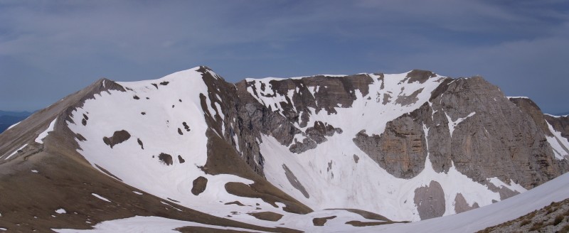 Cima di Prato Pulito,cima del Redentore e Pizzo del Diavolo