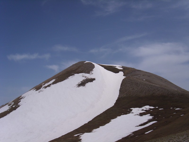 Monte Vettore dal rifugio Zilioli