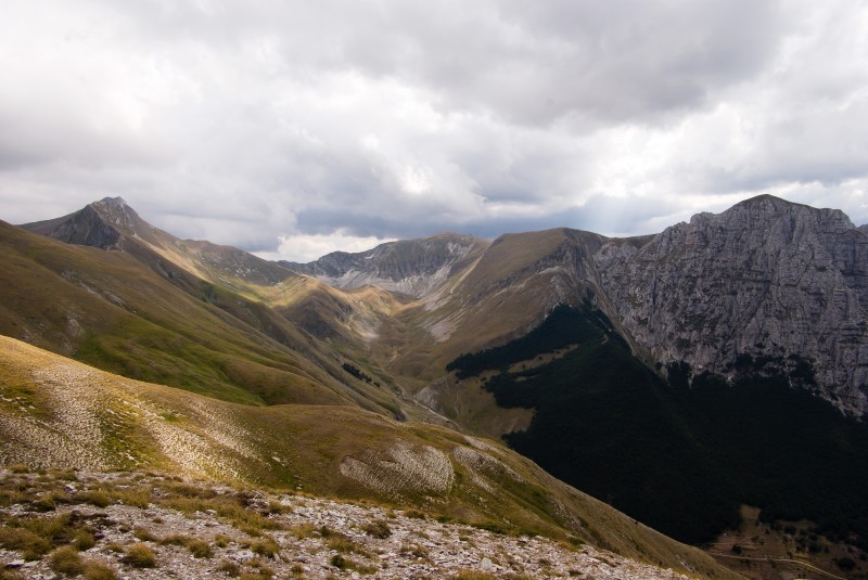 Veduta della val di Panico