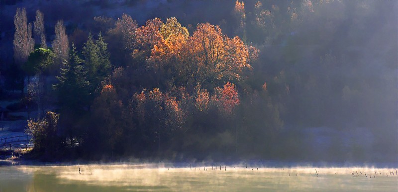 Lago al mattino