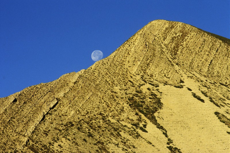Cima di Prato Puliito con luna